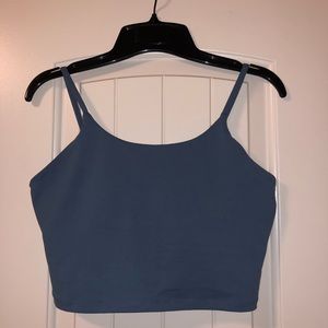 Blue athletic tank top!